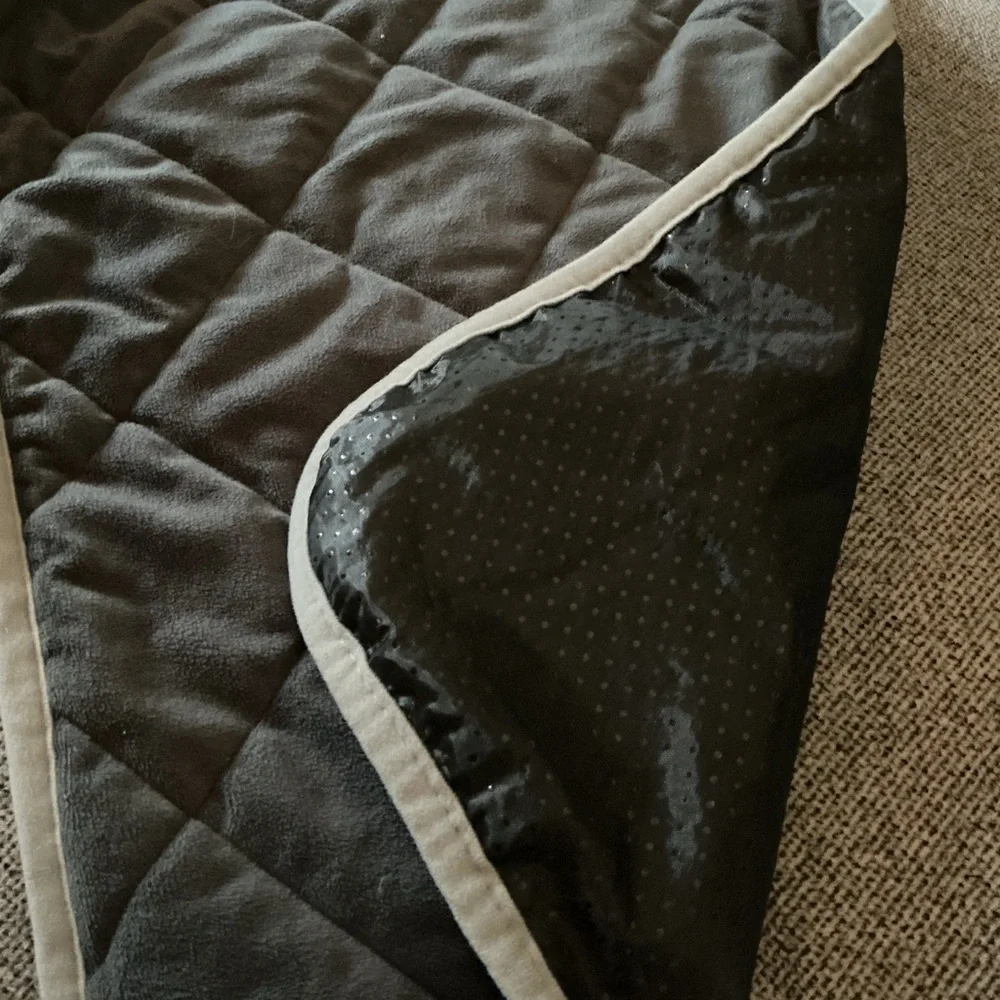 Quilted Black Pet Mat